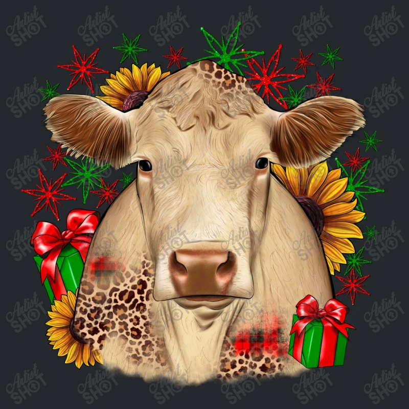 Christmas Charolais Crewneck Sweatshirt 7 Christmas Charolais Crewneck Sweatshirt - Image 5