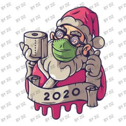 Christmas 2020 Santa Wearing Mask Funny Xmas Costu Toddler T-shirt -Deals T-Shirt Store d.2526176075.25065807.s3.1 ffffff Wml6 800x800 1