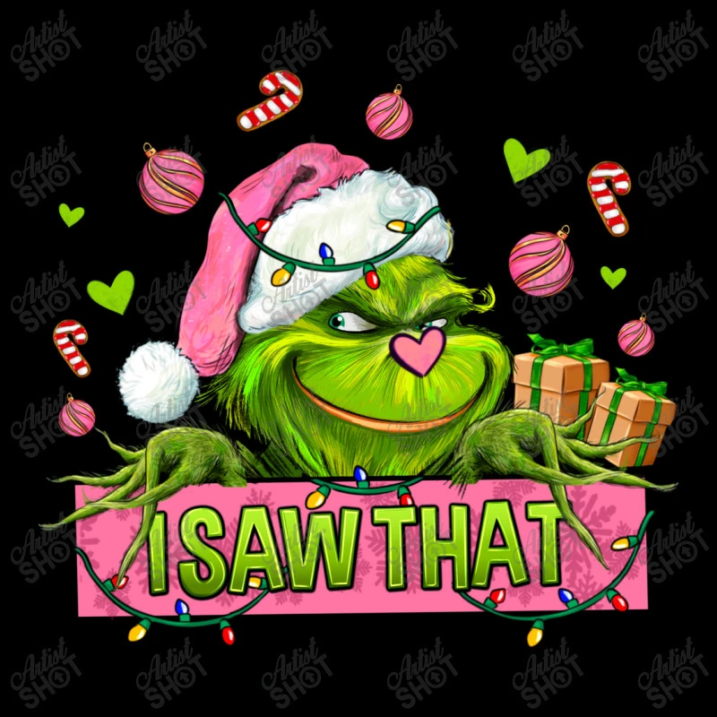 Christmas Characters I+saw+that+ Youth Hoodie 7 Christmas Characters I+saw+that+ Youth Hoodie - Image 5