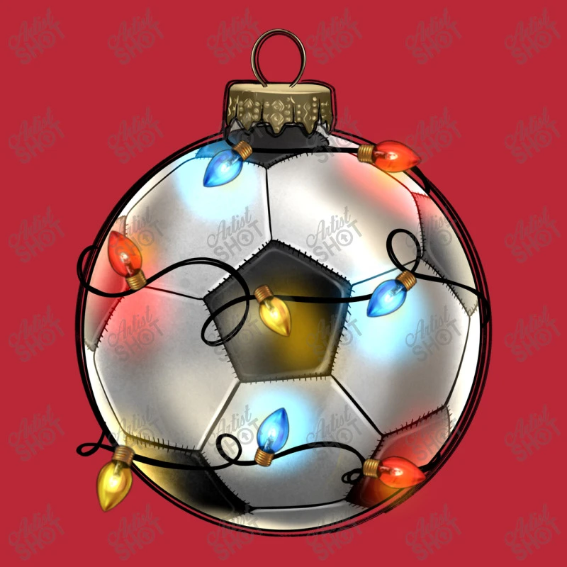 Christmas Soccer Women's V-Neck T-Shirt 7 Christmas Soccer Women's V-Neck T-Shirt - Image 5