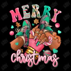 Pink Merry Christmas Black Girl Sneakers Women's V-Neck T-Shirt 11 Pink Merry Christmas Black Girl Sneakers Women's V-Neck T-Shirt -Deals T-Shirt Store d.2526264389.25083373.s3.1 000000 YXJ0aXN0c2hvdA 800x800 1