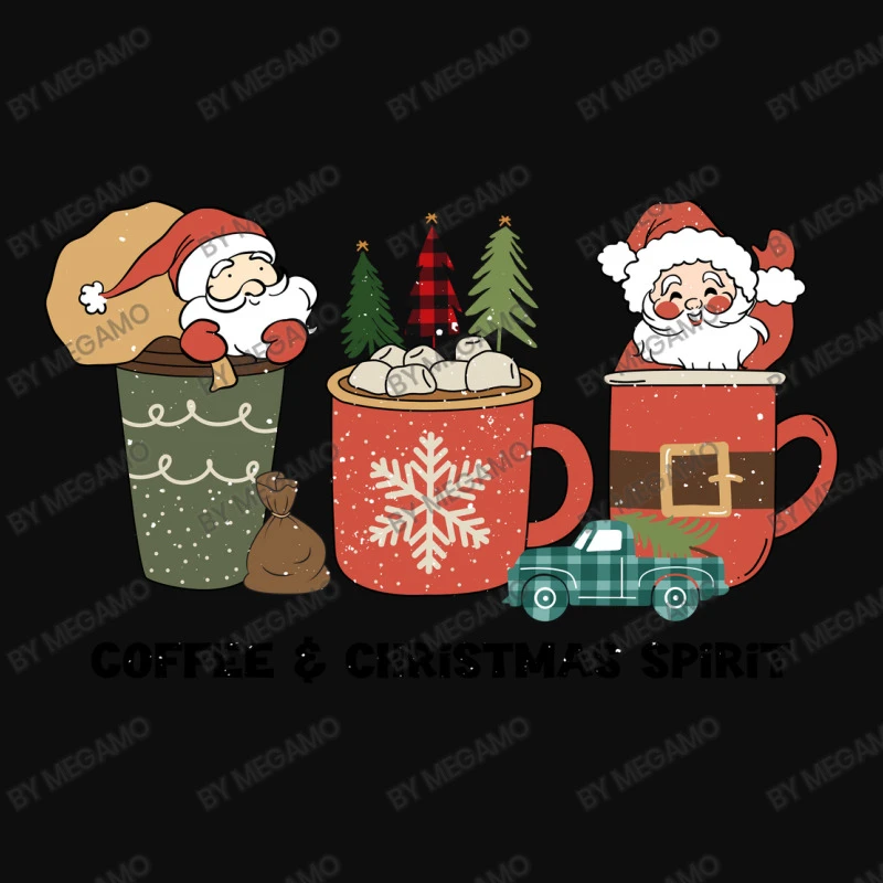 Coffee & Christmas Spirit Svg Crop Top 5 Coffee & Christmas Spirit Svg Crop Top - Image 3