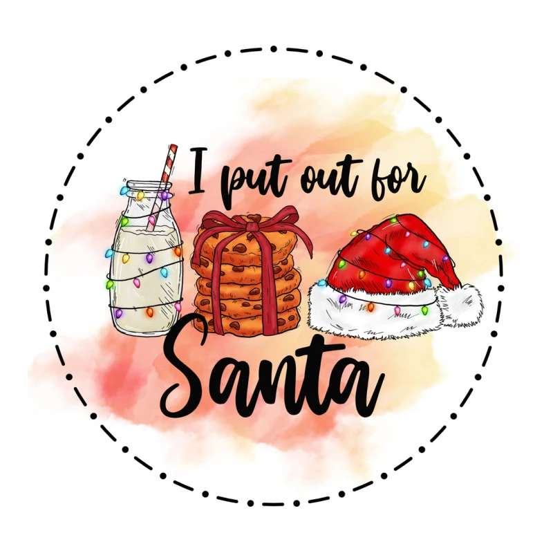 Santa Cookies Christmas Toddler T-shirt 5 Santa Cookies Christmas Toddler T-shirt - Image 3
