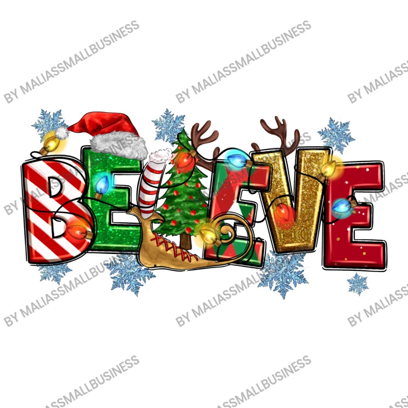 Christmas Believe Toddler T-shirt 5 Christmas Believe Toddler T-shirt - Image 3