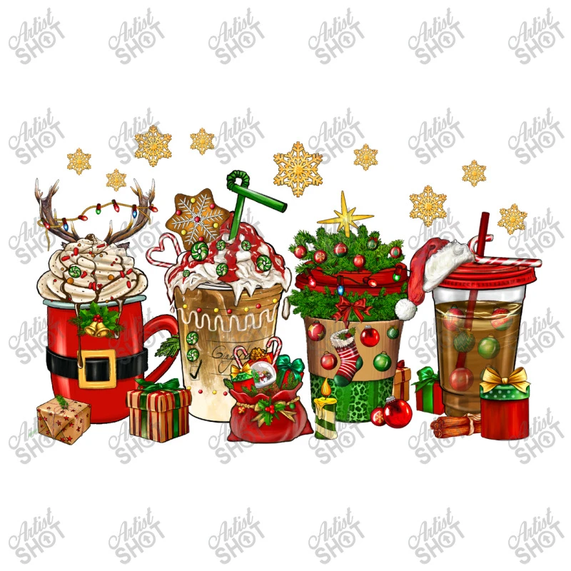 Christmas Coffee Drink Toddler T-shirt 5 Christmas Coffee Drink Toddler T-shirt - Image 3