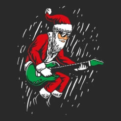 Santa Playing Guitar Christmas Pajama Musician Toddler T-shirt -Deals T-Shirt Store d.2526986776.25100773.s3.1 292929 bm9uZQ 800x800 1