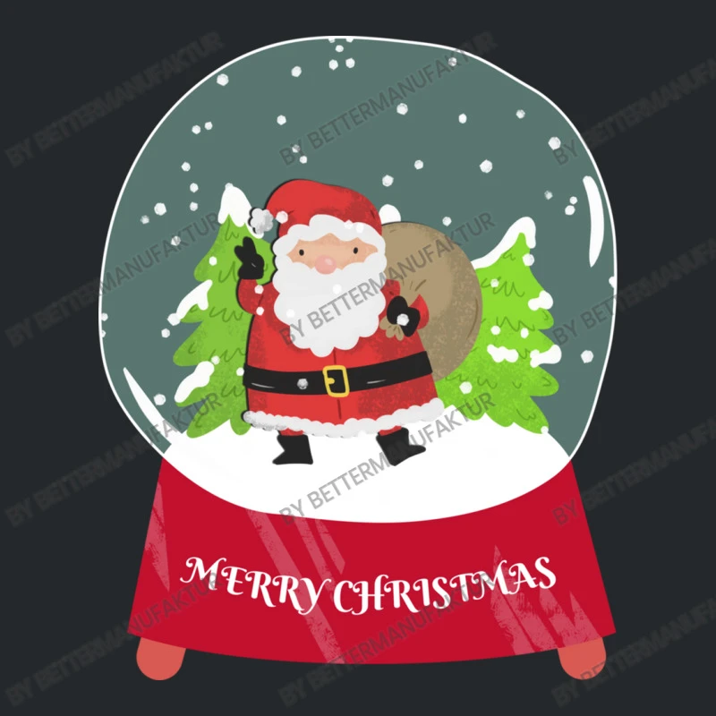 Snow Globe Santa Claus Christmas Tree Believe Xmas Crewneck Sweatshirt 7 Snow Globe Santa Claus Christmas Tree Believe Xmas Crewneck Sweatshirt - Image 5