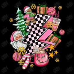 Pink Christmas Lightning Bolt Women's V-Neck T-Shirt -Deals T-Shirt Store d.2527036990.25097044.s3.1 000000 YXJ0aXN0c2hvdA 800x800 1