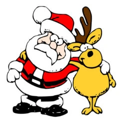 Santa Reindeer Christmas Crewneck Sweatshirt -Deals T-Shirt Store d.2527119642.25102553.s3.1 ffffff bm9uZQ 800x800 1