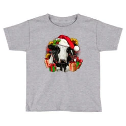 Christmas Holstein Toddler T-shirt