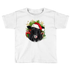 Christmas Black Angus Toddler T-shirt