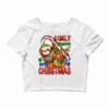 I Only Move Fast On Christmas Sloth Crop Top -Deals T-Shirt Store pd.2524161296.87.25058318.s3.1 front white ffffff none x12.5y0 121 800x800 1