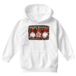 Happy Holidays Gnomes Christmas Youth Hoodie -Deals T-Shirt Store pd.2524450012.53.25058209.s3.1 front white ffffff none x0y0 113 800x800 1