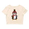 Christmas Cartoon Penguin Crop Top -Deals T-Shirt Store pd.2525783598.87.25057547.s3.1 front dust ffffff none x28.5y0 89 800x800 1