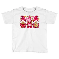 Pink Christmas Gnomes Toddler T-shirt