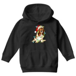Christmas Basset Hound Dog Youth Hoodie -Deals T-Shirt Store pd.2526145094.53.25083309.s3.1 front black ffffff none x16.5y0 80 800x800 1