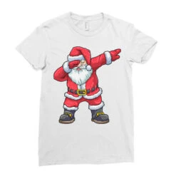 Dabbing Santa Claus Christmas Kids Boys Girls Dab Ladies Fitted T-Shirt -Deals T-Shirt Store pd.2526159878.36.25063645.s3.1 front white ffffff none x0y0 154 800x800 1