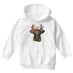 Cow Reindeer Antlers Cute Christmas Animal Xmas Ki Youth Hoodie 9 Cow Reindeer Antlers Cute Christmas Animal Xmas Ki Youth Hoodie -Deals T-Shirt Store pd.2526165794.53.25064416.s3.1 front white ffffff none x15y0 83 800x800 1
