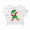 Christmas Dabbing Elf Squad Xmas Dab Kids Family M Crop Top -Deals T-Shirt Store pd.2526173291.87.25065805.s3.1 front white ffffff none x16y0 114 800x800 1