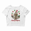 Merry Christmas Skeleton Crop Top -Deals T-Shirt Store pd.2526249546.87.25057779.s3.1 front white ffffff none x17y0 112 800x800 1