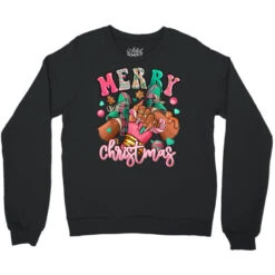 Pink Merry Christmas Black Girl Sneakers Crewneck Sweatshirt 9 Pink Merry Christmas Black Girl Sneakers Crewneck Sweatshirt -Deals T-Shirt Store pd.2526264375.32.25083373.s3.1 front black ffffff none x0y0 124 800x800 1