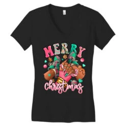 Pink Merry Christmas Black Girl Sneakers Women's V-Neck T-Shirt 9 Pink Merry Christmas Black Girl Sneakers Women's V-Neck T-Shirt -Deals T-Shirt Store pd.2526264389.72.25083373.s3.1 front black ffffff none x0y0 138 800x800 1