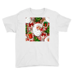 Christmas Santa Claus And Gift Box Youth Tee -Deals T-Shirt Store pd.2526290081.37.25057689.s3.2 front white ffffff none x0y0 129 800x800 1
