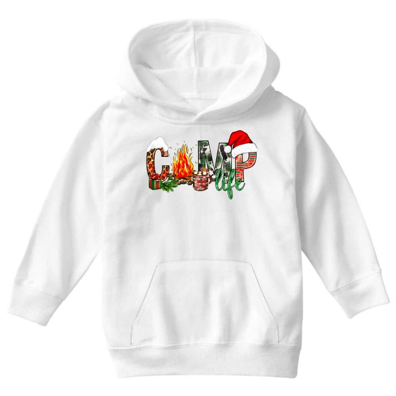 Christmas Camp Youth Hoodie 5 Christmas Camp Youth Hoodie - Image 3