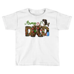 Christmas Army Dad Toddler T-shirt