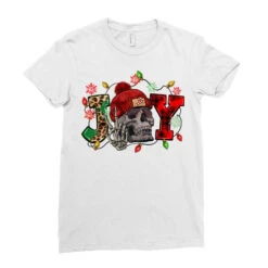 Christmas Joy Skeleton Ladies Fitted T-Shirt -Deals T-Shirt Store pd.2526320700.36.25057530.s3.1 front white ffffff none x0y0 154 800x800 1