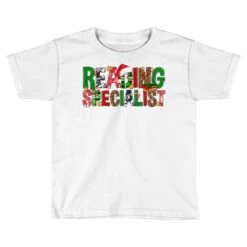 Reading Specialist Christmas Toddler T-shirt