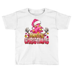 Pink Merry Christmas Toddler T-shirt