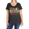 Pink Christmas Vibes Ladies Curvy T-Shirt -Deals T-Shirt Store pd.2526355217.116.25087089.s3.1 front black ffffff none x0y0 133 800x800 1