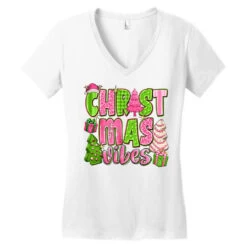 Pink Merry Christmas Trees Women's V-Neck T-Shirt 9 Pink Merry Christmas Trees Women's V-Neck T-Shirt -Deals T-Shirt Store pd.2526355817.72.25087081.s3.1 front white ffffff none x0y0 138 800x800 1