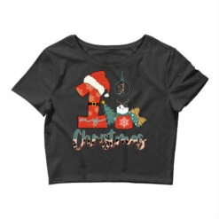 My 1st Christmas Svg Crop Top