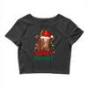 Merry And Bright Cow With Christmas Lights Crop Top -Deals T-Shirt Store pd.2526365476.87.25087702.s3.1 front black ffffff none x25y0 96 800x800 1