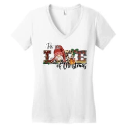 For The Love Of Christmas Sublimation Women's V-Neck T-Shirt -Deals T-Shirt Store pd.2526389315.72.25088418.s3.1 front white ffffff none x0y0 138 800x800 1
