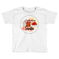 Santa Cookies Christmas Toddler T-shirt