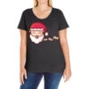 Santa Claus Christmas Ladies Curvy T-Shirt 2 Santa Claus Christmas Ladies Curvy T-Shirt -Deals T-Shirt Store pd.2526393558.116.25089243.s3.1 front black ffffff none x0y0 133 800x800 1