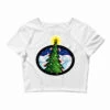 Christmas Tree Crop Top -Deals T-Shirt Store pd.2526394485.87.25089251.s3.1 front white ffffff none x2.5y0 141 800x800 1