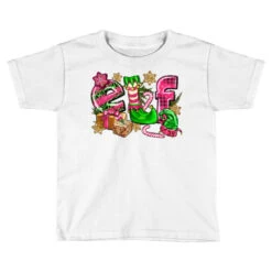 Pink Christmas Elf Toddler T-shirt