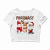 Pharmacy Crew Christmas Crop Top -Deals T-Shirt Store pd.2526425494.87.25087066.s3.1 front white ffffff none x1y0 144 800x800 1