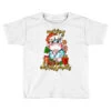 Merry Christmas Hippopotamus Toddler T-shirt