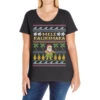 Mele Kalikimaka Christmas Ladies Curvy T-Shirt -Deals T-Shirt Store pd.2526465284.116.25090869.s3.1 front black ffffff none x0y0 133 800x800 1