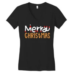 Merry Christmas,noel,new Year Women's V-Neck T-Shirt -Deals T-Shirt Store pd.2526472412.72.25091355.s3.1 front black ffffff none x0y0 138 800x800 1
