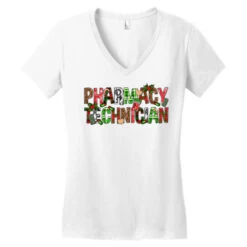 Pharmacy Technician Christmas Women's V-Neck T-Shirt 9 Pharmacy Technician Christmas Women's V-Neck T-Shirt -Deals T-Shirt Store pd.2526522056.72.25091855.s3.1 front white ffffff none x0y0 138 800x800 1