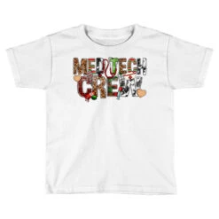 Med Tech Crew Nurse Christmas Toddler T-shirt