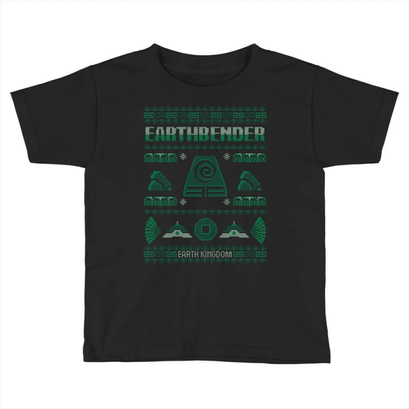Avatar Earthbending Toph Christmas Toddler T-shirt 3 Avatar Earthbending Toph Christmas Toddler T-shirt