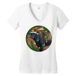 Black Angus Bull With Christmas Lights Women's V-Neck T-Shirt -Deals T-Shirt Store pd.2526676353.72.25095102.s3.1 front white ffffff none x0y0 138 800x800 1