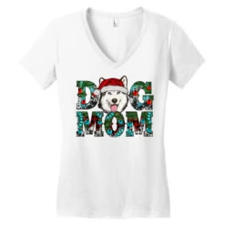 Christmas Dog Mom Husky Women's V-Neck T-Shirt 9 Christmas Dog Mom Husky Women's V-Neck T-Shirt -Deals T-Shirt Store pd.2526692597.72.25095187.s3.1 front white ffffff none x0y0 138 800x800 1